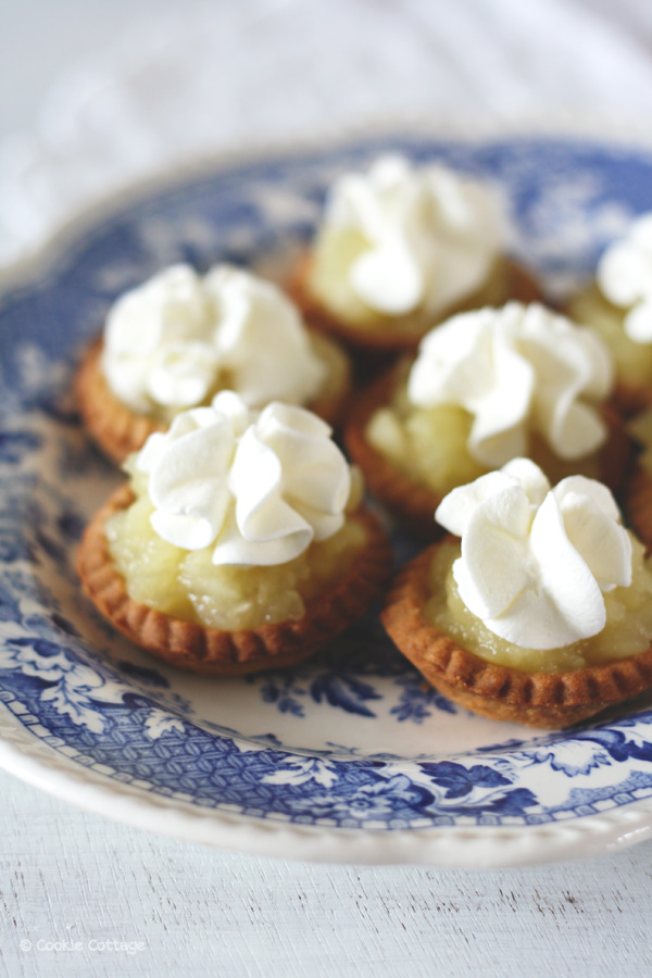 appel creams: kleine appeltaartjes